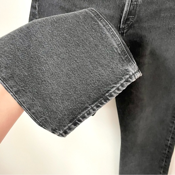 Agolde Wyman Low Slung Vintage Straight in Paradox Black Wash - Picture 14 of 15